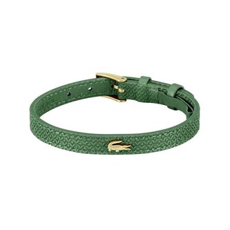 Elegantní zelený kožený náramek Lacoste 12.12 2040391 Lacoste