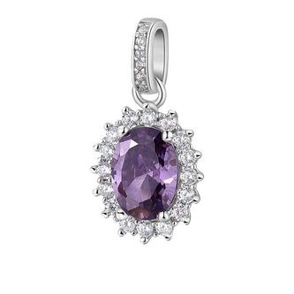 Elegantní stříbrný přívěsek Fancy Magic Purple FMP19 Brosway
