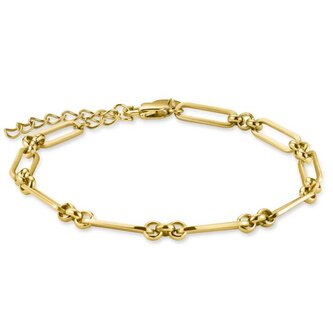 Pozlacený náramek s velkými očky Toccombo JJTBCG-J440 Rosefield