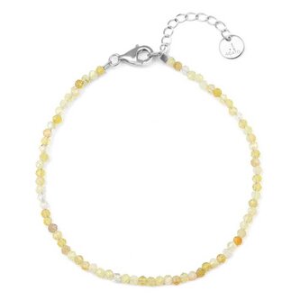 Minerální náramek se žlutým opálem POL-B20/21L Agato