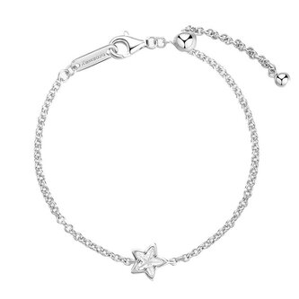 Stříbrný náramek Hvězda Fancy Infinite White FIW111 Brosway