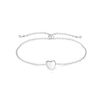 Ocelový náramek se srdíčkem Bold Hearts TJ-0624-B-23 Tamaris