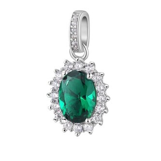 Elegantní stříbrný přívěsek Fancy Life Green FLG12 Brosway