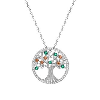 Stříbrný náhrdelník se stromem života AGS1139/47 Beneto