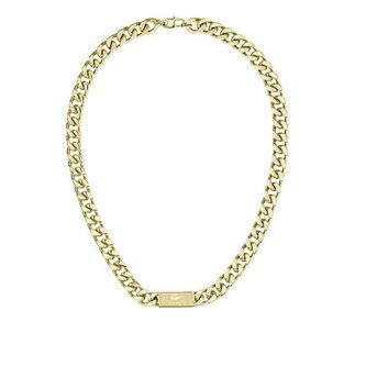 Pozlacený náhrdelník pro muže Backhand 2040434 Lacoste