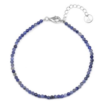 Minerální náramek s korálky ze sodalitu POL-B16/21L Agato