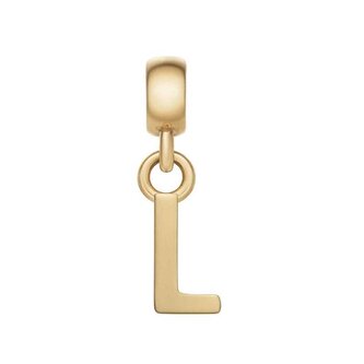 Pozlacený přívěsek písmeno "L" Charms DW00400495 Daniel Wellington