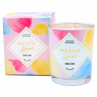 Vonná svíčka 40h se šperkem Cukrová vata CCOBP100j Troli