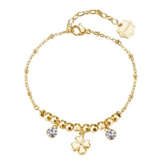 Pozlacený náramek s přívěsky pro štěstí Chakra BHKB266 Brosway