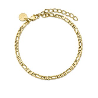 Elegantní pozlacený náramek Figaro Essentials JBFCG-J532 Rosefield