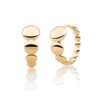 Originální pozlacené kruhy EAG33 Sparkling