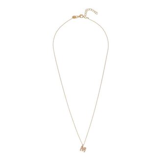 Pozlacený náhrdelník se Swarovski perličkami "M" AL4258.01.913 Alisia