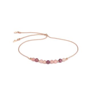 Šňůrkový náramek s angelitem a turmalínem HE48R3RG-LP Agato