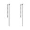 Dlouhé ocelové náušnice 2v1 Essential BNL08 Brosway / Délka: 10 cm