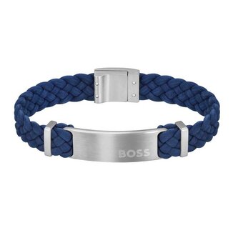 Fashion pánský semišový náramek Dylan 1580609 Hugo Boss / Délka: 17,5 cm