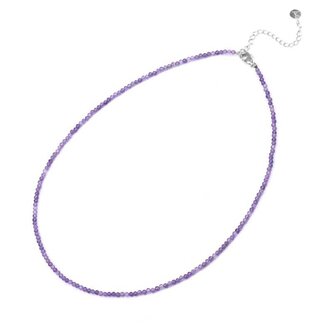 Dámský minerální náhrdelník s ametystem POL-N03/47L Agato