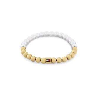 Korálkový náramek s umělou perlou Semi-Precious Beads 2780962 Tommy Hilfiger