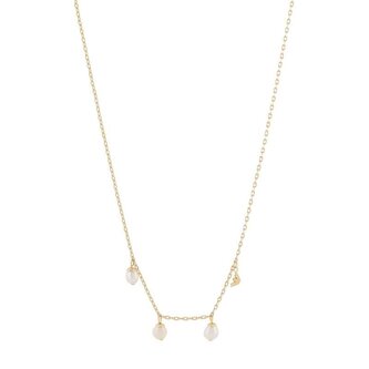 Módní pozlacený náhrdelník Station EGS3197710 Emporio Armani