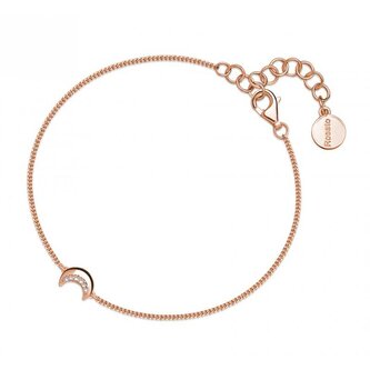 Bronzový náramek Měsíc se zirkony Allegro RZAL050 Rosato