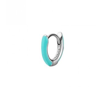 Moderní stříbrná single náušnice Allegra RZAL009 Rosato