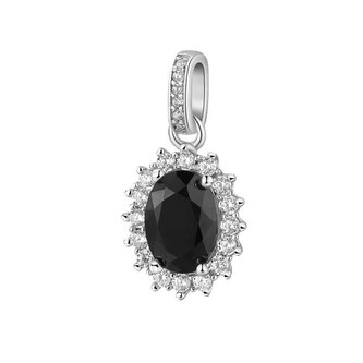 Elegantní stříbrný přívěsek Fancy Mystery Black FMB12 Brosway