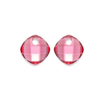 Přívěsky na náušnice z fuchsiového křemene EAGEM51-CC Sparkling