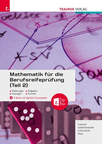 Mathematik für die Berufsreifeprüfung (Teil 2) + TRAUNER-DigiBox + E-Book