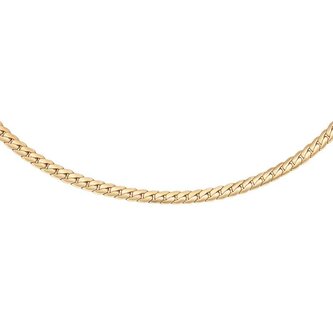 Pozlacený řetízek Elan DW0040054/8 Daniel Wellington / Délka: 44 cm