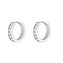 Jemné ocelové náušnice kruhy Essentials JECHS-J572 Rosefield
