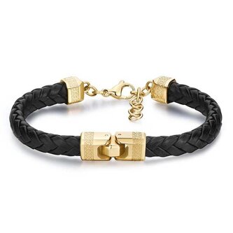 Fashion kožený náramek pro muže Knocker BKC23 Brosway