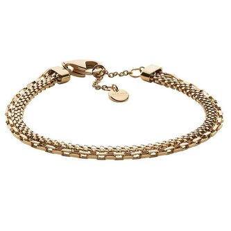 Dvojitý pozlacený náramek pro ženy Merete SKJ1861710 Skagen