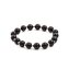 Korálkový náramek z černého onyxu MINK24 Agato / Délka: 19 cm
