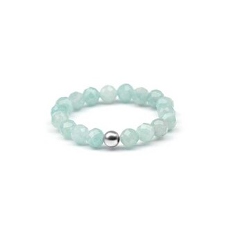 Minerální prsten s amazonitem POL-R08 Agato / Obvod: 57 mm - 57 mm