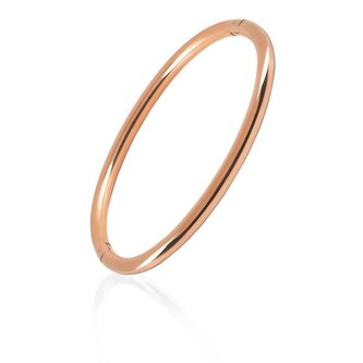 Minimalistický pevný bronzový náramek Troli