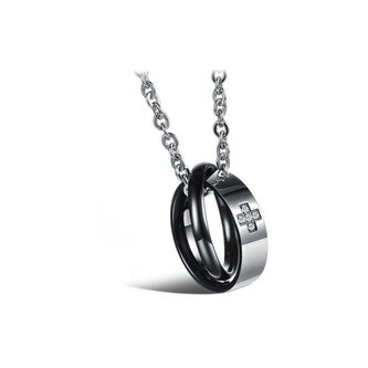 Originální partnerský náhrdelník pro pány KNSC-064-BL Troli