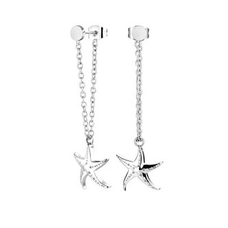 Krásné ocelové náušnice Essentials JESTS-J825 Rosefield