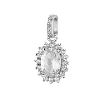 Elegantní stříbrný přívěsek Fancy Infinite White FIW32 Brosway