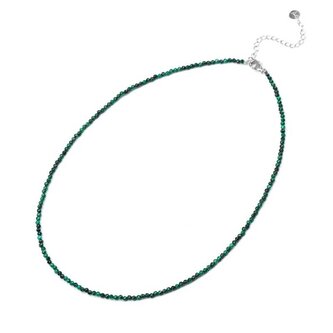 Minerální náhrdelník s korálky z malachitu POL-N07/47L Agato
