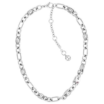 Masivní náhrdelník z oceli Contrast Link Chain 2780785 Tommy Hilfiger