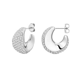 Blyštivé kruhy z oceli Pavé JEPMS-J1225 Rosefield