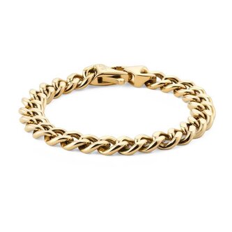 Pánský pozlacený náramek Ellipse Cuban Chain DW0040166 Daniel Wellington / Délka: 19,5 cm