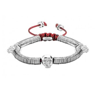 Stylový pánský náramek s ocelovými korálky PJ26553BSS.03 Police