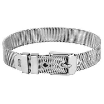 Ocelový náramek Mesh Unique Troli