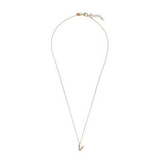 Pozlacený náhrdelník se Swarovski perličkami "V" AL4258.01.922 Alisia