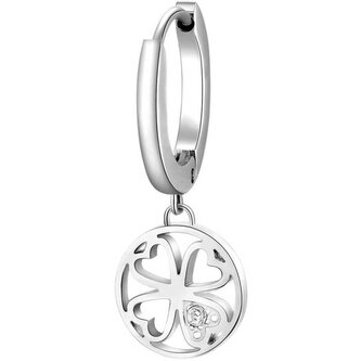 Ocelová single náušnice pro štěstí Chakra BHKE001 Brosway