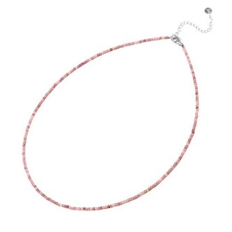 Minerální korálkový náhrdelník s rodonitem POL-N01/47L Agato