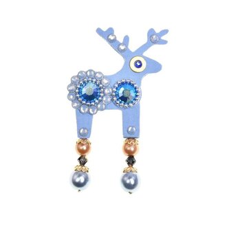 Malý světle modrý jelínek Nebeska Deers