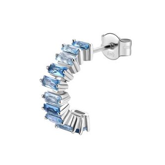 Blyštivá single náušnice Fancy Cloud Light Blue FCL10 Brosway