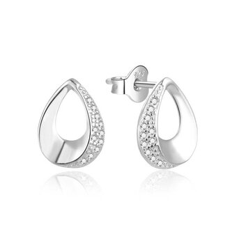 Nadčasové stříbrné náušnice AGUP1788L Beneto