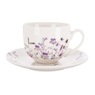 Hrnek porc.+podšálek LOUKA 0,28 l